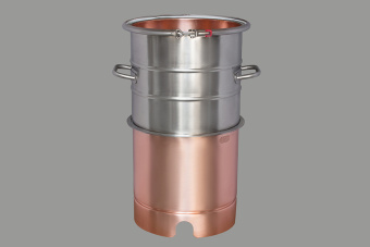 Вставка медная с увеличителем объема D320 (1)