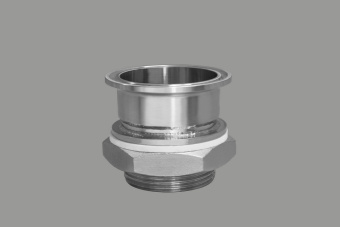 Переходник КЛАМП 2,0 (DN50) — ЗК (вкручивание в крышку куба) (1) фш