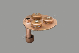 медная тарелка для модульной тарельчатой колонны D80