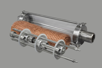 Нержавеющий вкладыш для колонны медного вкуса серии Д58 версия 2019