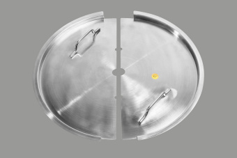 Крышка для котла 71 литров под мешалку 1