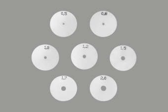 Набор вставок-жиклеров клапана отбора (0,5-2,0мм) 2