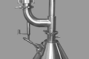 Упор вакуумной мешалки на конусные нержавеющие крышки серии D400 и D530 (6) фш