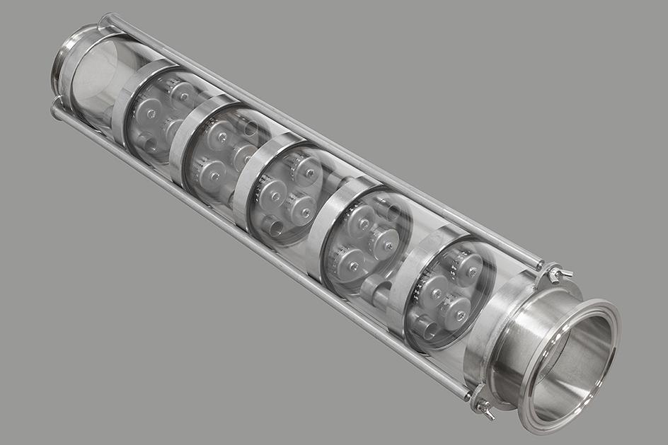 Модульная тарельчатая колонна (Д80) ХД-3d (5 уровней нерж)
